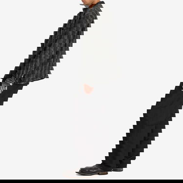 Skjorta Won Hundred Zayne Zip Overshirt, Size Small Svart | 3704-13059, 4