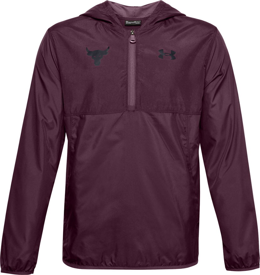 Vindjacka Under Armour Project Rock Collection Hooded Jacket Bourgogne | 1357573-569