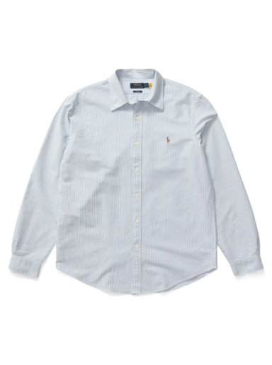 Skjorta Polo by Ralph Lauren Custom Fit Oxford Shirt Grå | 710792041004