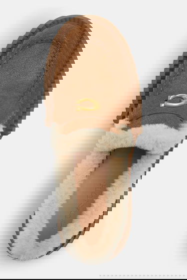 Sneakers och skor Coach Leah Platform Suede Shearling Loafers Brun | CCH84.PP1, 4