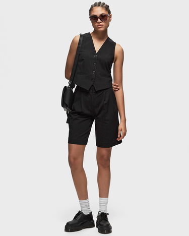 Shorts Samsoe Samsoe Samsøe & Samsøe Sahaveny Pinstripe Tailored Shorts Svart | F24100054-BLACK-PINSTRIPE, 1