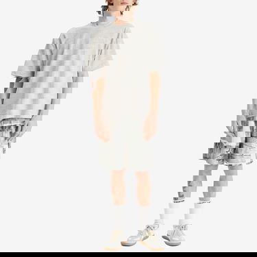 T-shirt Róhe Róhe Mouliné T-Shirt, Size Large Grå | 314-22-019, 4