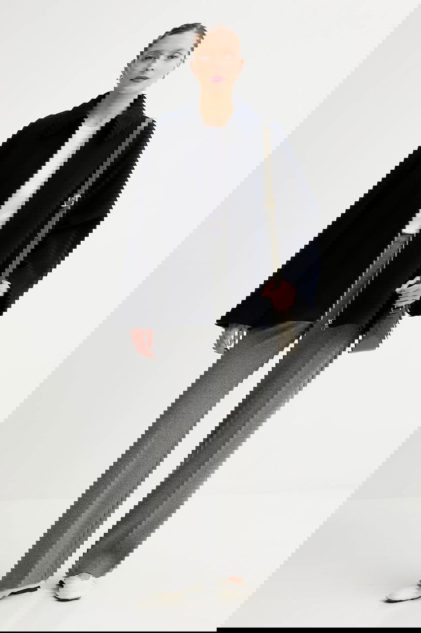 Jacka Samsoe Samsoe ALMA Wool Cape Jacket Mörkblå | F23300184, 1