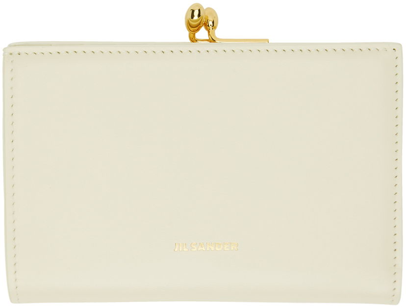 Plånbok Jil Sander Goji Small Wallet Beige | J07UI0015_P4840