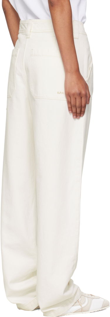 Cargo byxor A.P.C. A.P.C. Gustav Carpenter Pants Vit | COGZV-M08484, 2