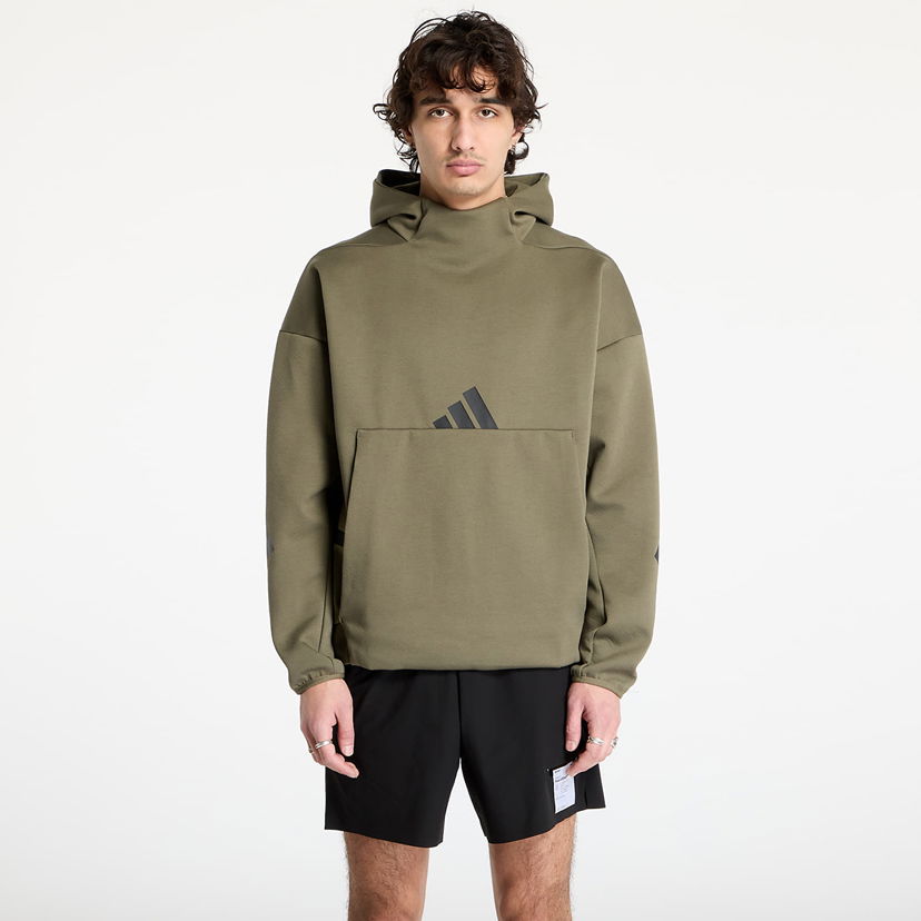 Sweatshirt adidas Originals Z.N.E. Premium Hoodie Grön | JD5321