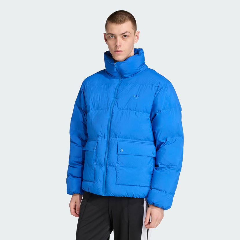 Pufferjacka adidas Originals adidas Originals Faux Down Puffer Jacket Blå | JX4088
