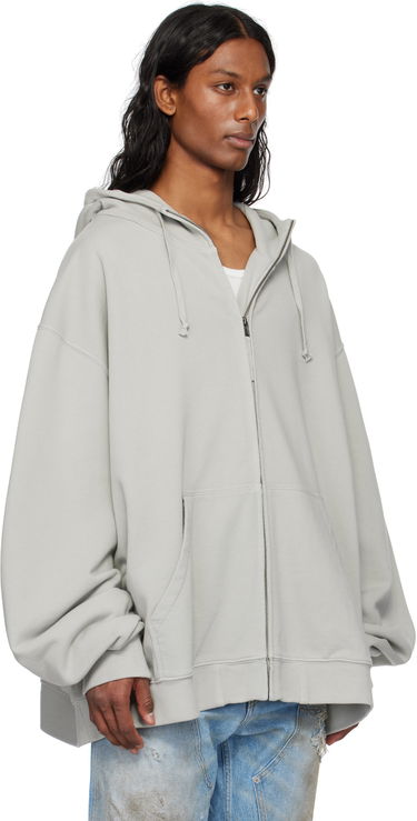 Sweatshirt Maison Margiela Maison Margiela Numeric Zip-Up Hoodie Grön | S50HG0049 M25017, 4