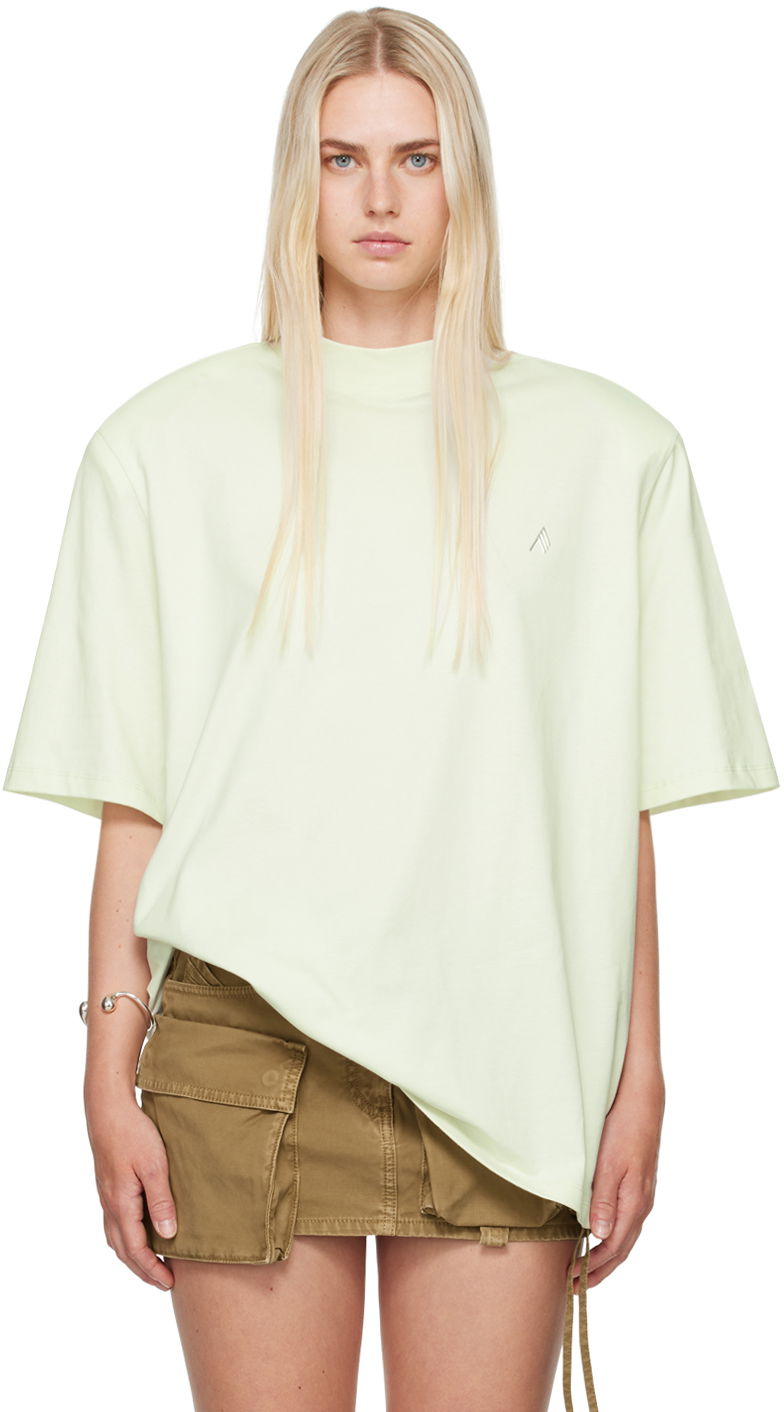 T-shirt The Attico Attico Kilie T-Shirt Grön | 247WCT173 J025