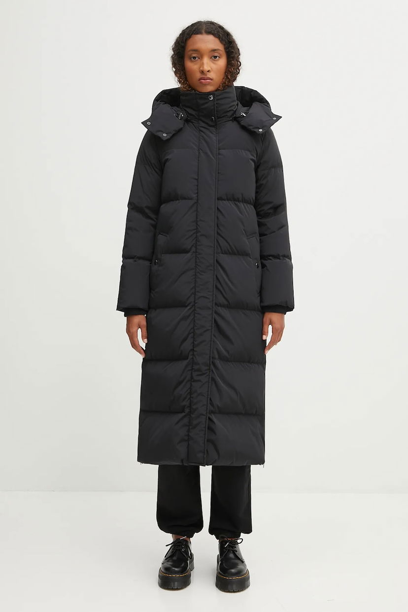 Pufferjacka WOOLRICH Woolrich Kelly Long Puffer Coat Svart | CFWWOU2108FRUT1148