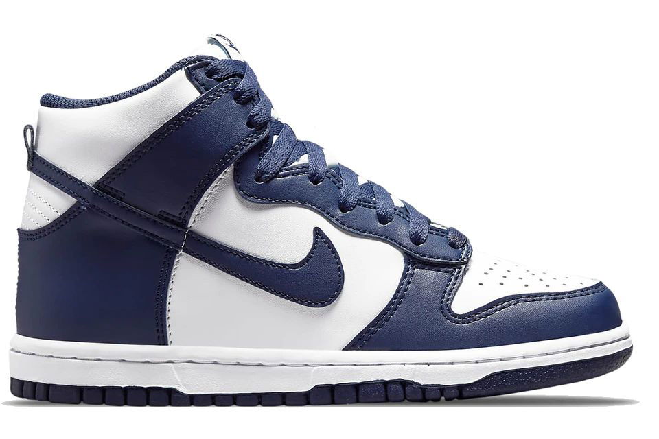 Sneakers och skor Nike Dunk High "Midnight Navy" GS Mörkblå | DB2179-104, 0
