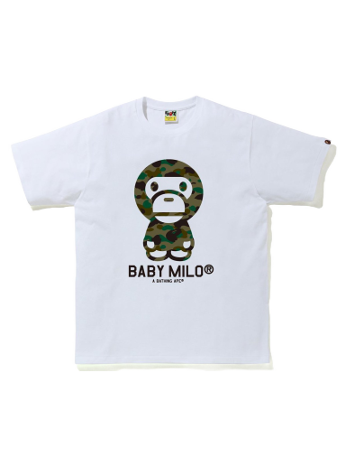T-shirt BAPE 1st Camo Baby Milo Tee Vit | 2I30-110-003