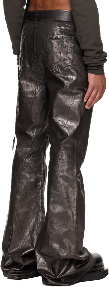 Jeans Rick Owens Rick Owens DRKSHDW Concordians Bolan Bootcut Jeans Metallisk | DU02E7365 SBZMC, 2