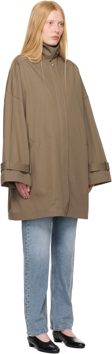 Trenchcoat TOTEME TOTEME Oversized Trench Coat Brun | 253-WRO0220-FB0490, 1