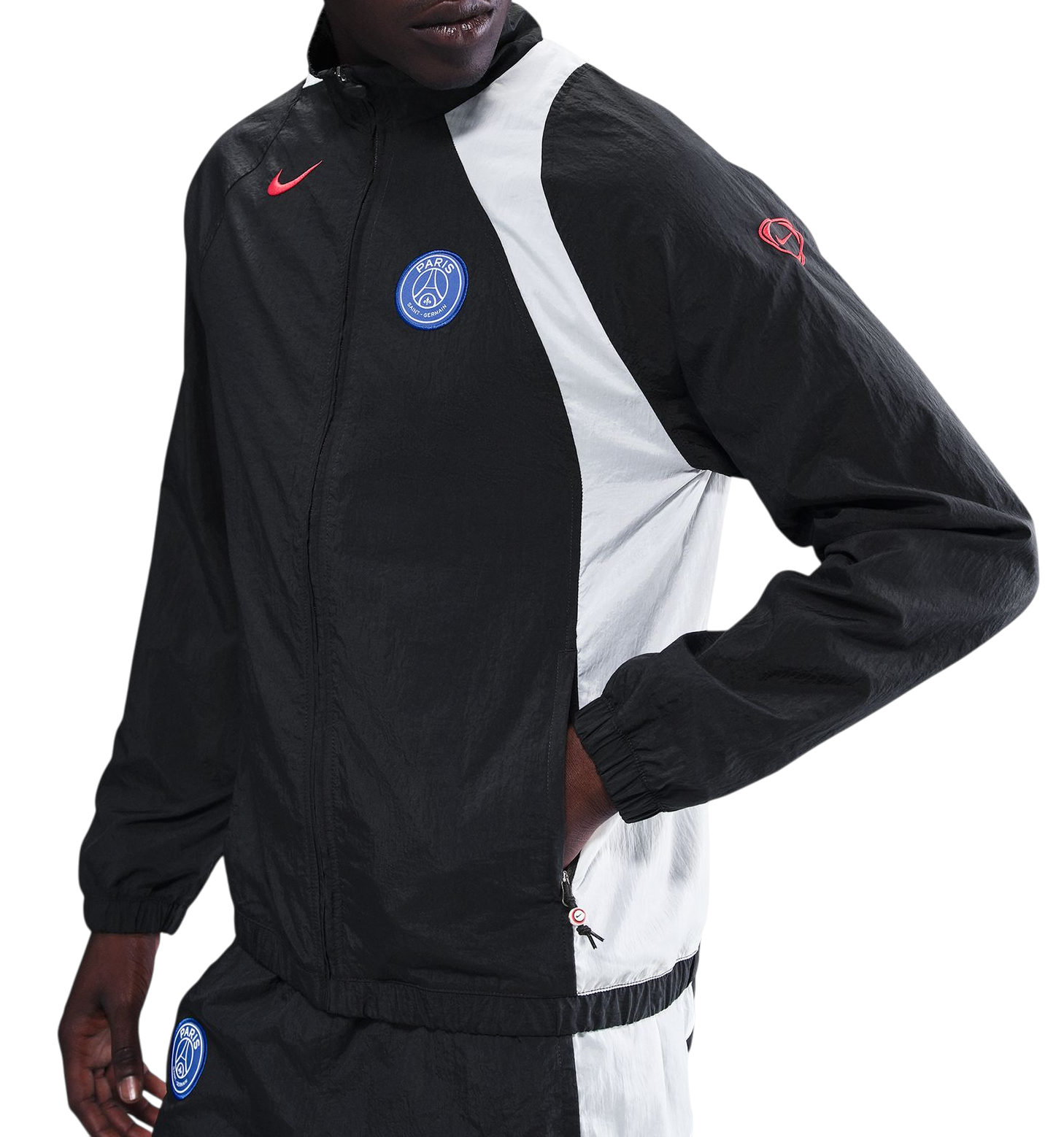 Jacka Nike Paris Saint-Germain Total 90 Track Jacket Svart | hq9739-010, 0