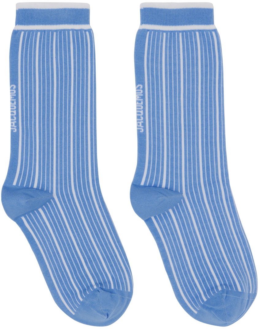 Strumpor Jacquemus Les Sculptures 'Les chaussettes Pablo' Socks Blå | 24E245AC658-5000, 0