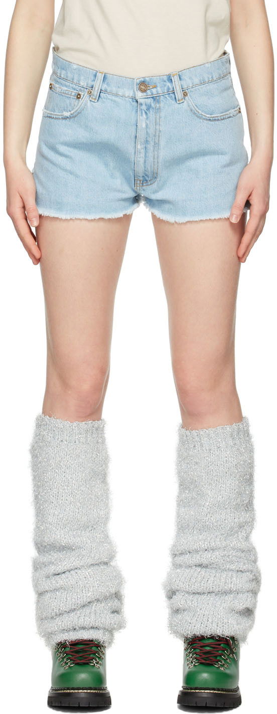 Shorts ERL ERL Denim Shorts Blå | ERL04P013