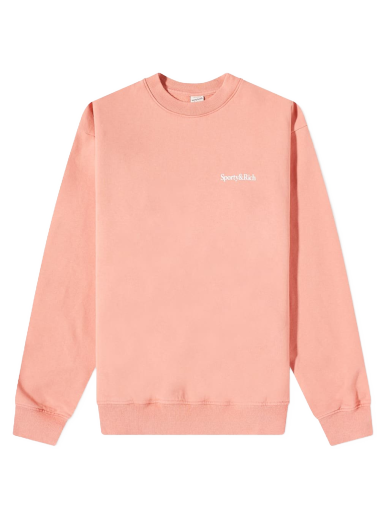 Sweater Sporty & Rich New Health Crewneck Rosa | CR495FL