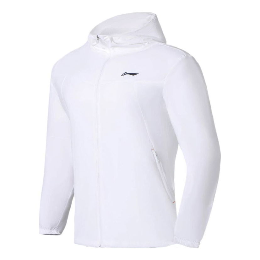 Vindjacka Li-Ning Running Windbreaker Vit | AFDS365-1