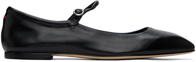 Kläder Aeyde Aeyde Uma Ballerina Flats Svart | A11-FL-RAZS8MFL-0122-800-007