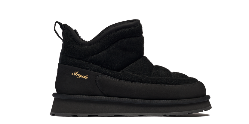 Sneakers och skor AXEL ARIGATO Black Suede Pillow Boots Svart | F2582001
