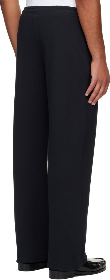 Träningsbyxor Marine Serre Marine Serre Moon Logo Fleece Sweatpants Svart | UPA052BCJER0013, 2