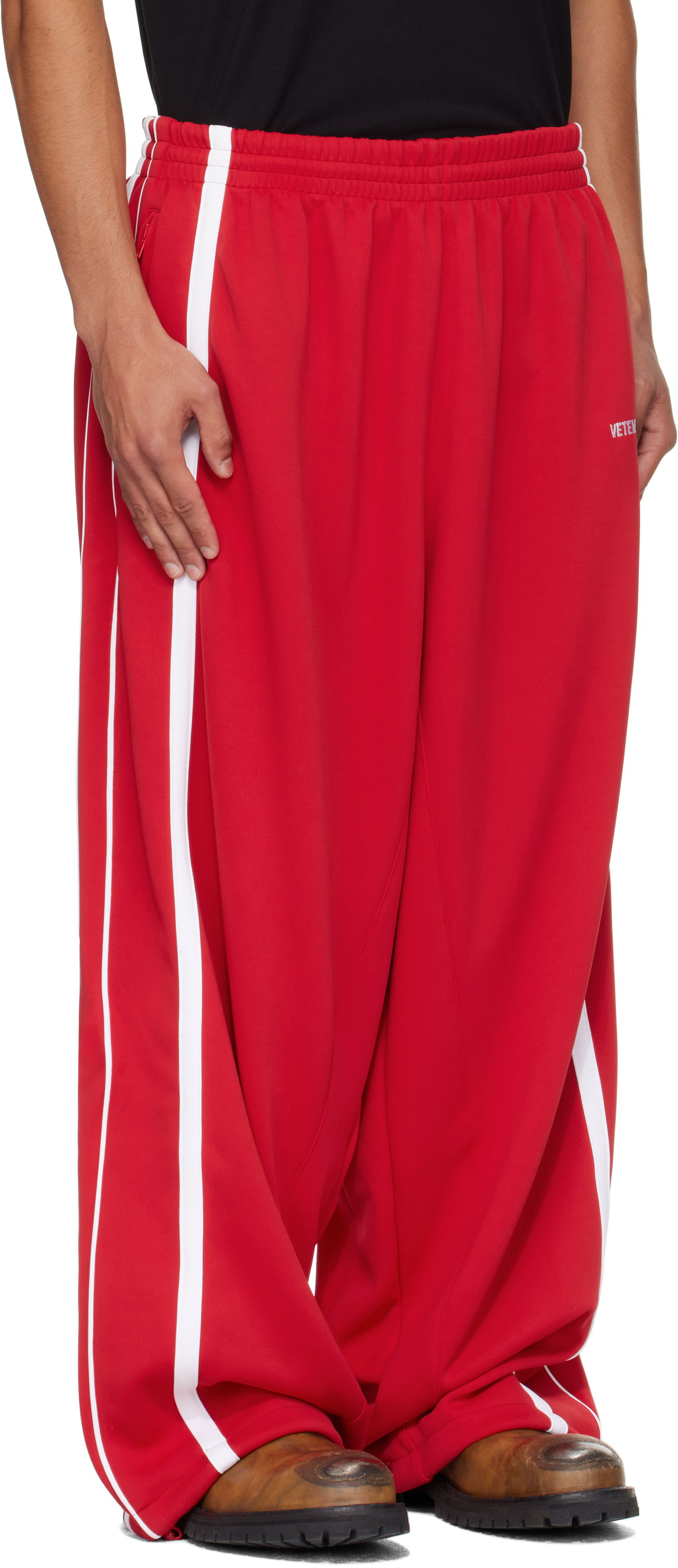 Träningsbyxor VETEMENTS VETEMENTS Gym Pants Röd | UH76GP300R, 1