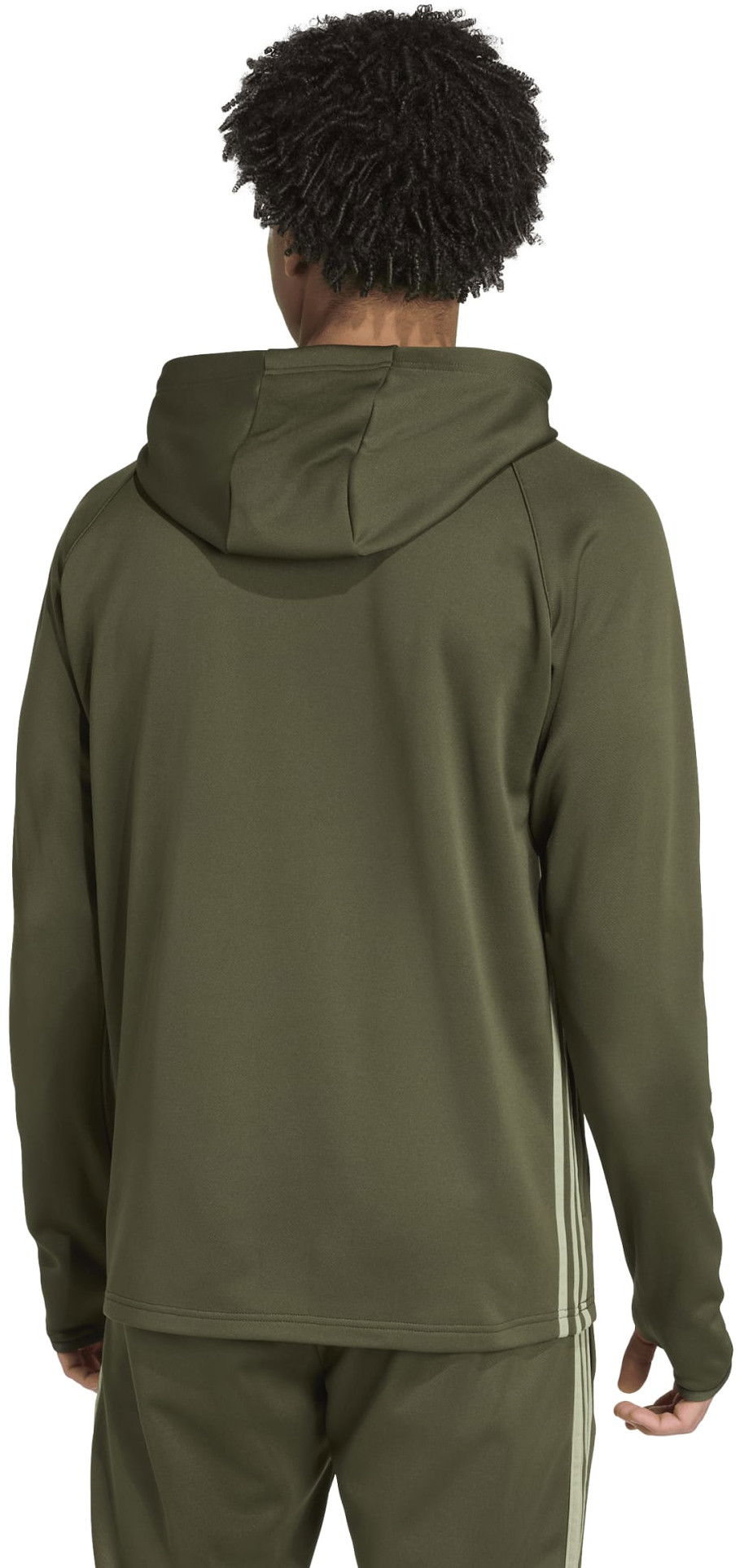 Sweatshirt adidas Performance Tiro 25 Essentials Winterized Training Hoodie Grön | JW4589, 1