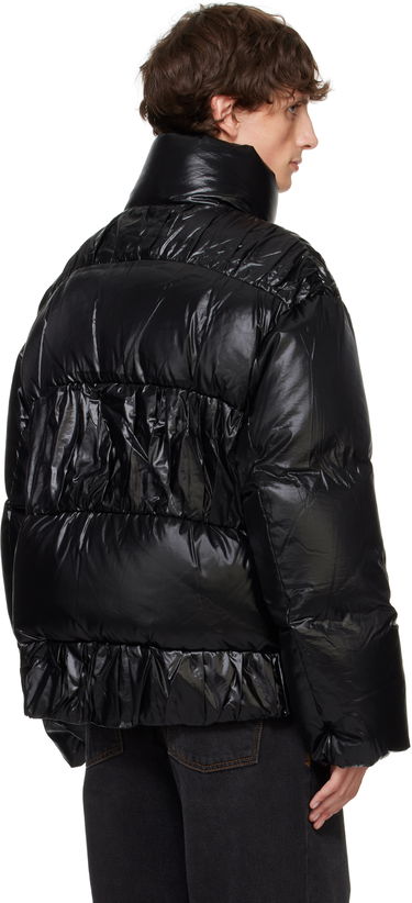 Pufferjacka ADER ERROR Gathered Down Jacket Svart | BN01FWDW0101BK, 2