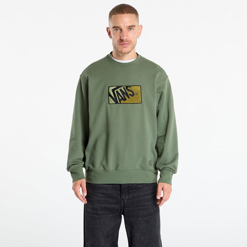Sweatshirt Vans Vans Original Standards Sweatshirt Grön | VN000P8CEN61