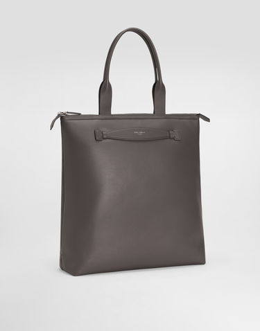 Tygpåse Dolce & Gabbana Dolce & Gabbana Nappa Leather Shopper Grå | BM2415AF98480730, 2