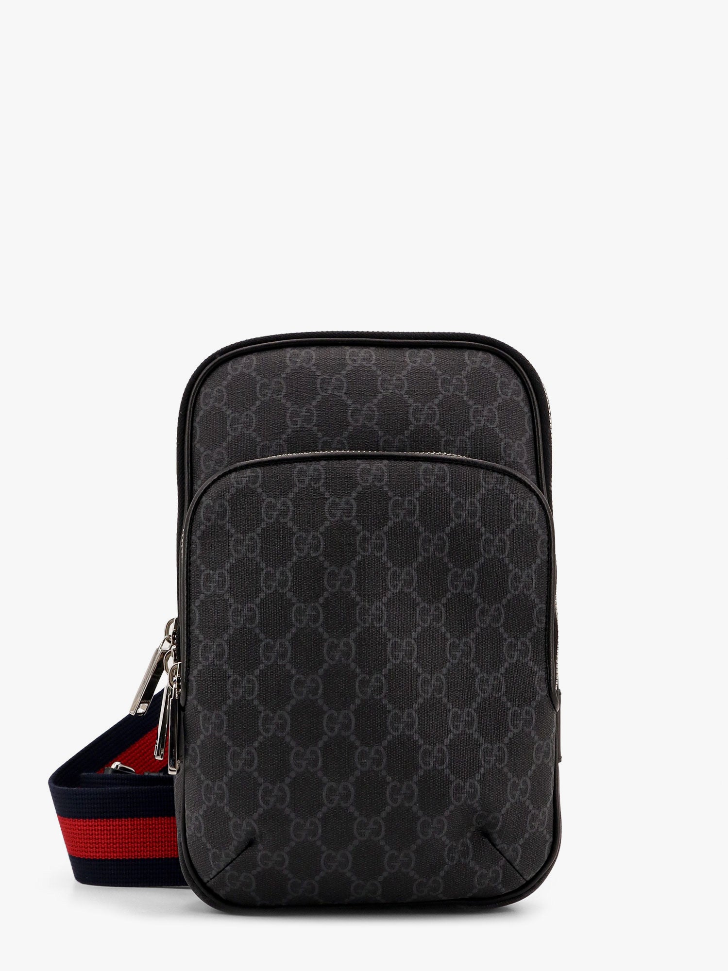 Midjeväska Gucci Gucci GG Supreme Messenger Bag Svart | 822073FADJM1043, 0
