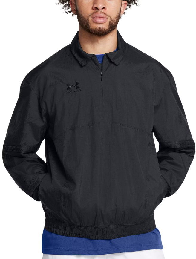 Vindjacka Under Armour 96 Terrace Drill Top Svart | 1387923-001