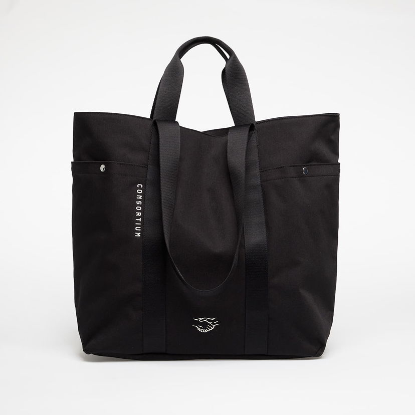Tygpåse adidas Originals Consortium Tote Bag Universal Svart | JY8317