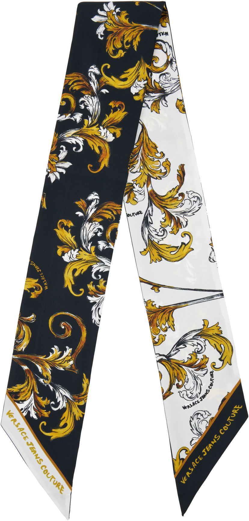 Halsduk Versace Versace Jeans Couture Barocco Print Silk Twill Scarf Flerfärgad | E78HA7H08_EZG356