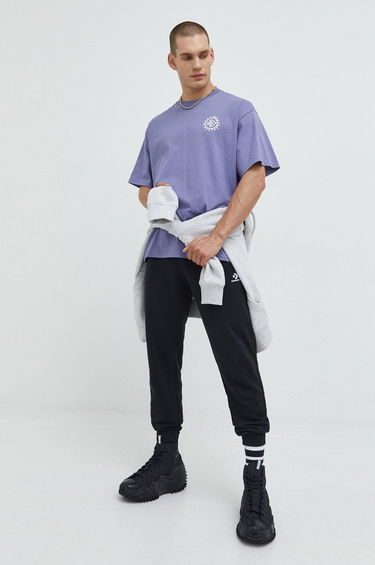 Träningsbyxor Converse Embroidered Star Chevron Pant Svart | 10023873-A01, 0