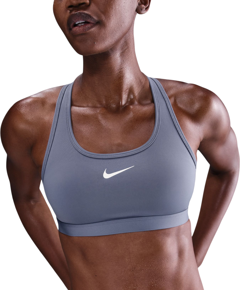 Behå Nike Swoosh Medium Padded Sports Bra Grå | dx6821-499