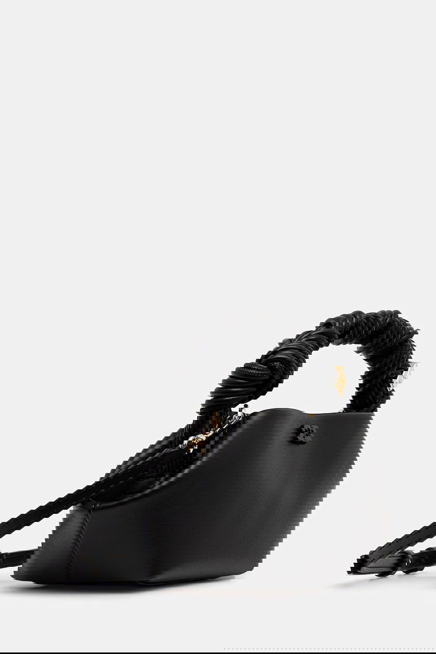 Handväska GANNI GANNI Bou Bag Mini Svart | A6946, 1