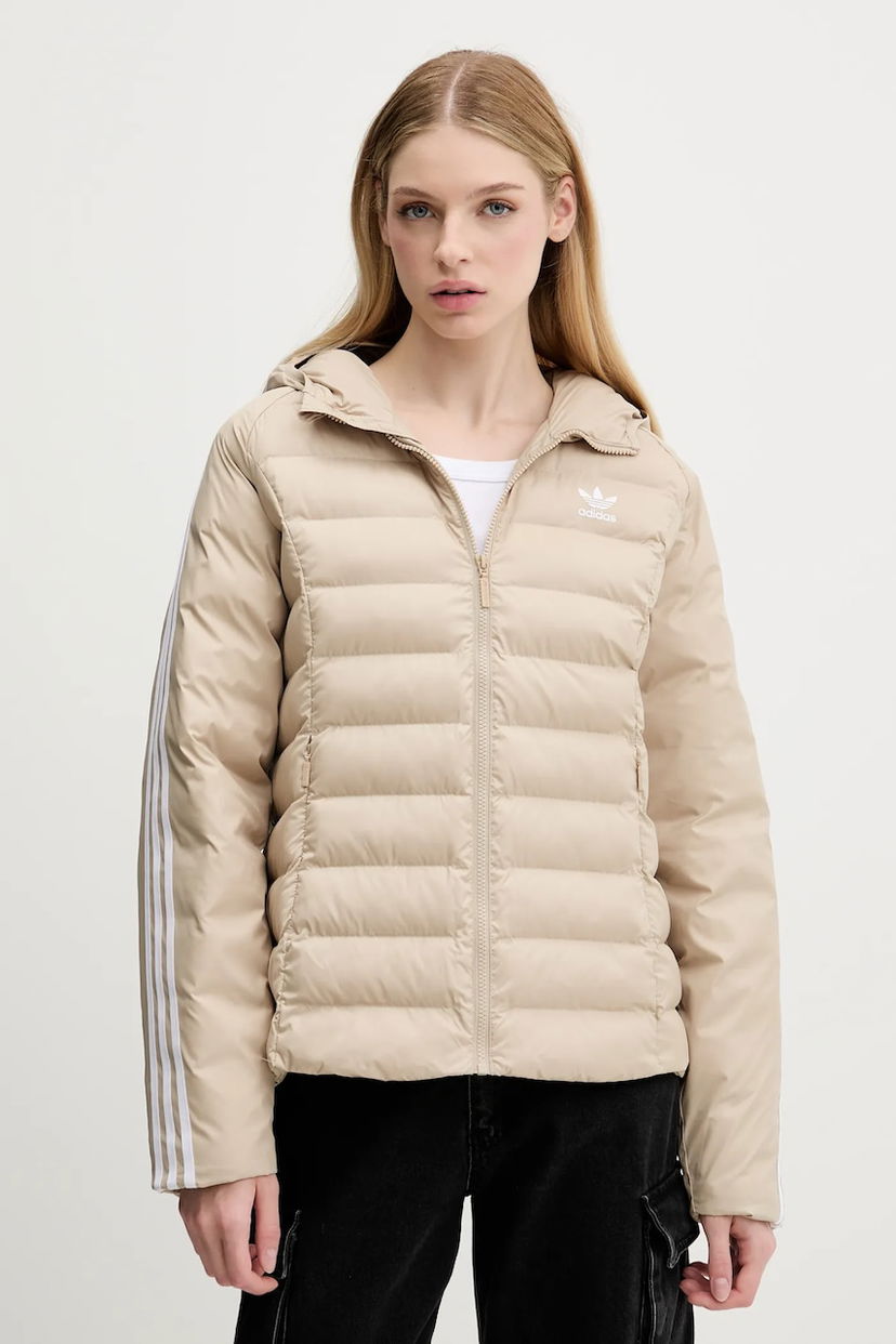 Pufferjacka adidas Originals adidas Originals Slim Jacket Beige | JX2940