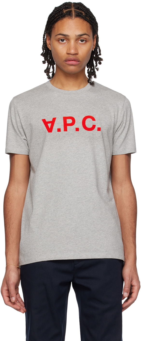 T-shirt A.P.C. VPC T- Grå | COEZB-H26943, 0