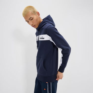 Sweatshirt Ellesse Colorblock Hoodie Mörkblå | SHX20953429, 1