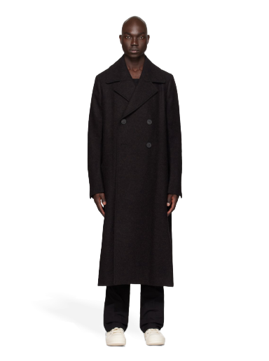 Rockar Rick Owens New Bell Coat Brun | RL02C7954 WFM