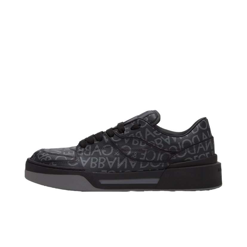 Sneakers och skor Dolce & Gabbana Black New Roma Sneakers Svart | CS2036AM924