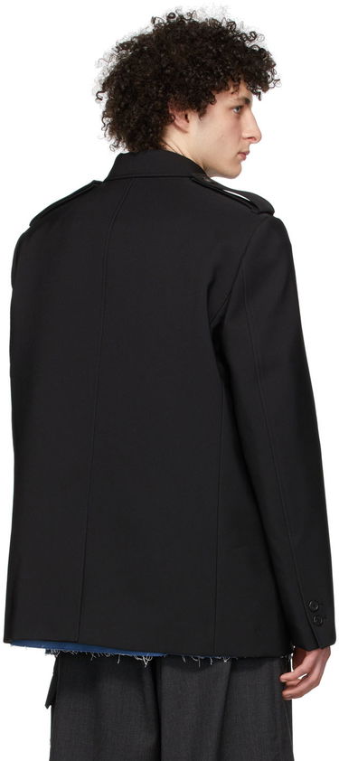 Skjorta We11done We11done Regular Collar Jacket Svart | WD-JK1-22-084-M-BK, 2
