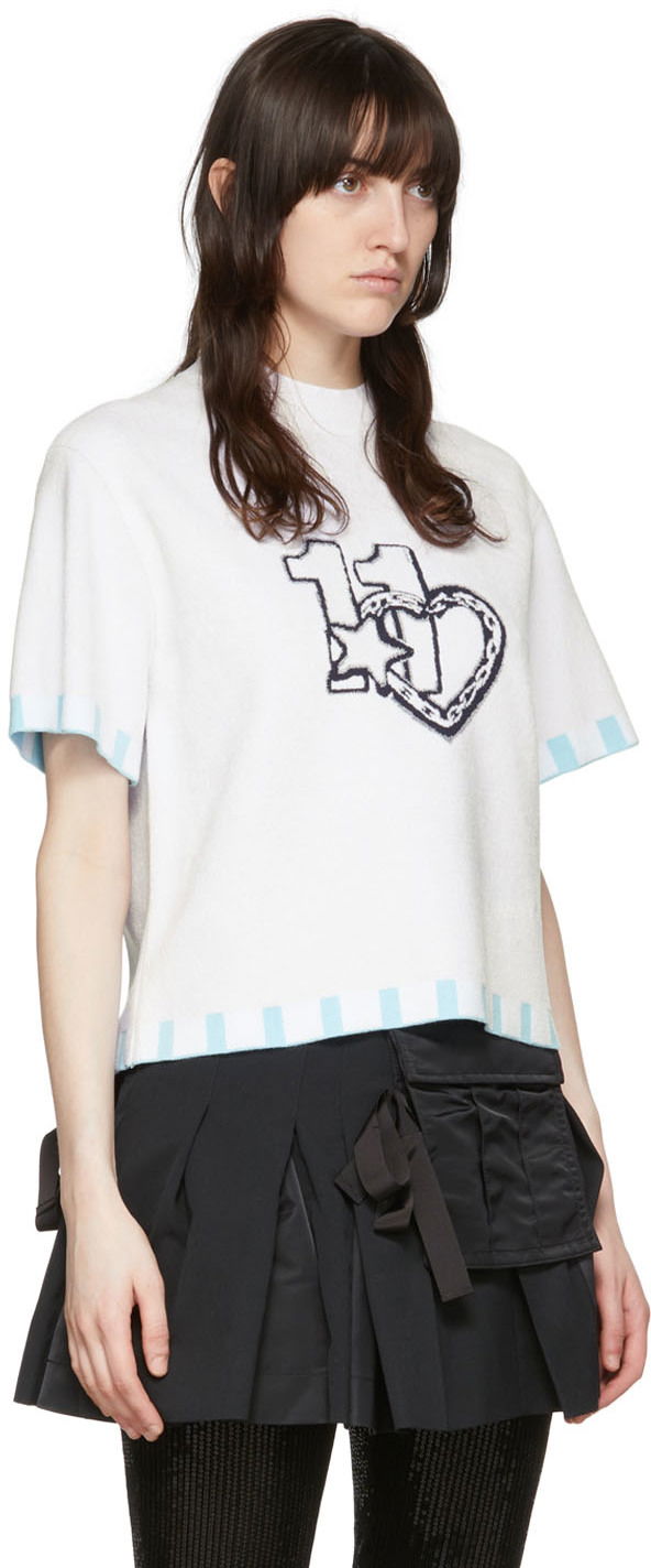 Sweater We11done We11done Viscose Knit Top Vit | WD-KT1-22-641-W-SK, 1