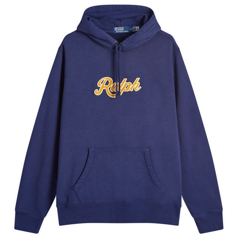 Sweatshirt Polo by Ralph Lauren Hoodie With Logo Print Blå | 710952102001