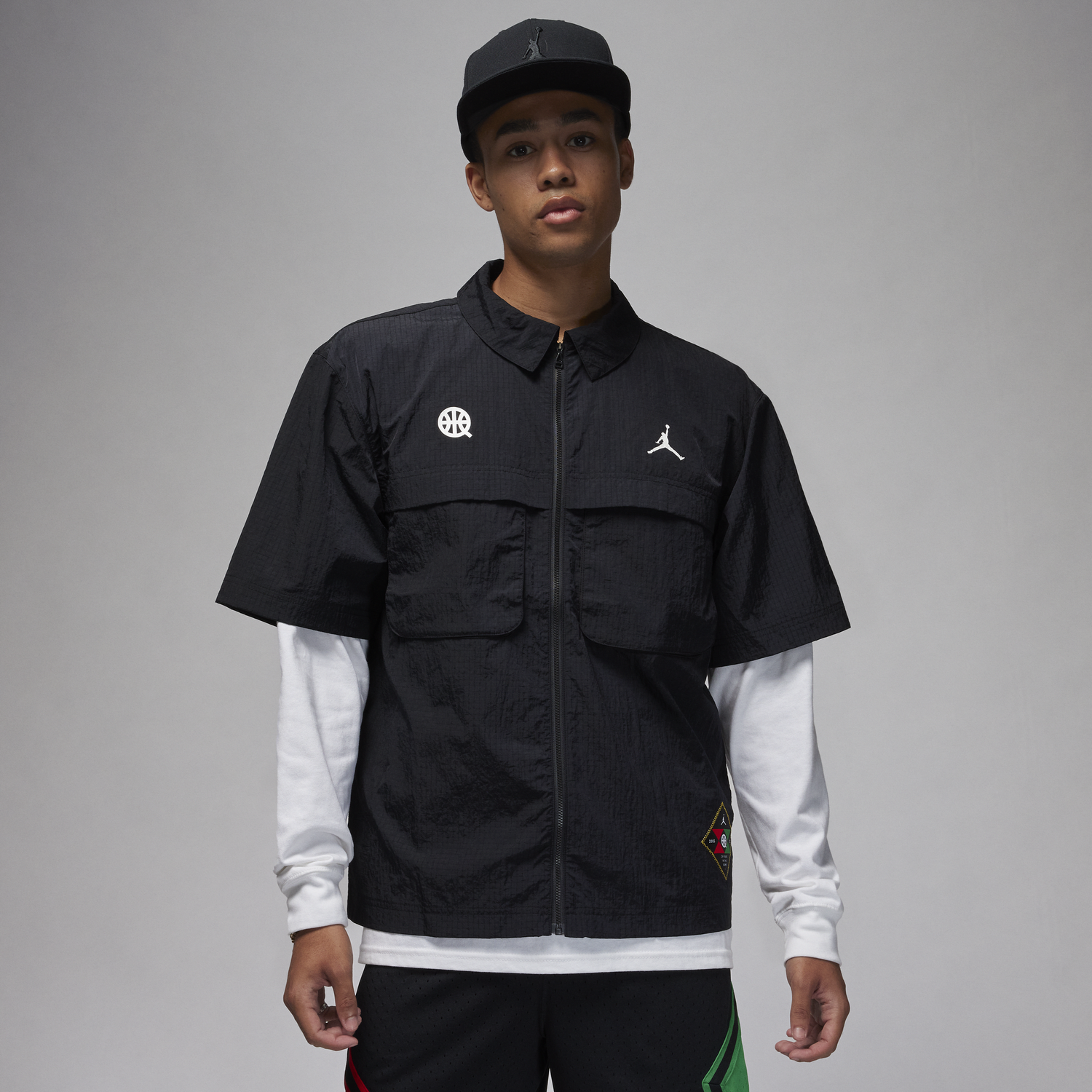 Skjorta Jordan Black Training Shirt Svart | FJ6989-010, 0