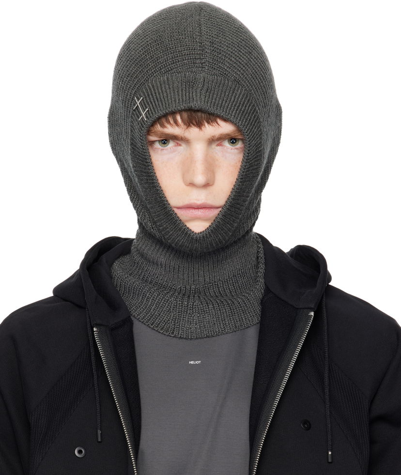 Hatt HELIOT EMIL HELIOT EMIL Nebula Balaclava Grå | PREAW25_16_122_DGY05