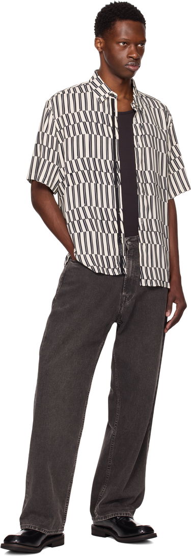 Skjorta rag & bone Rag & Bone Dalton Printed Short Sleeve Shirt Flerfärgad | MBW25PA026LVML, 3