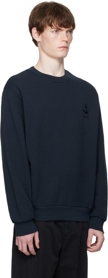Sweatshirt A.P.C. A.P.C. James Sweatshirt Mörkblå | COHBY-H27983, 1